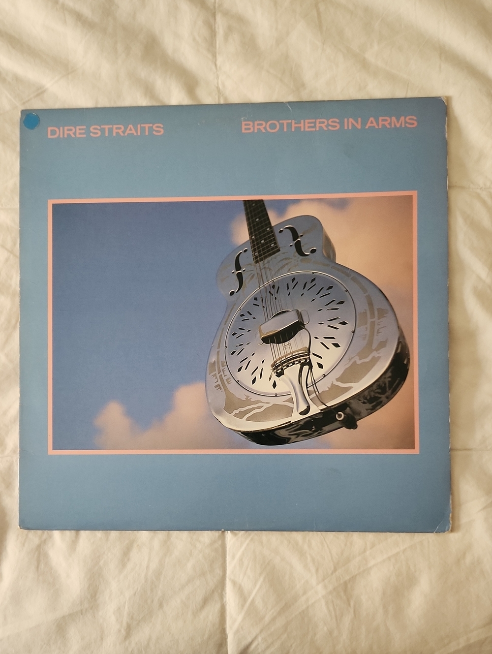 Brothers in Arms Blue Vinyl Album -- Never Played Display Item!!! NM